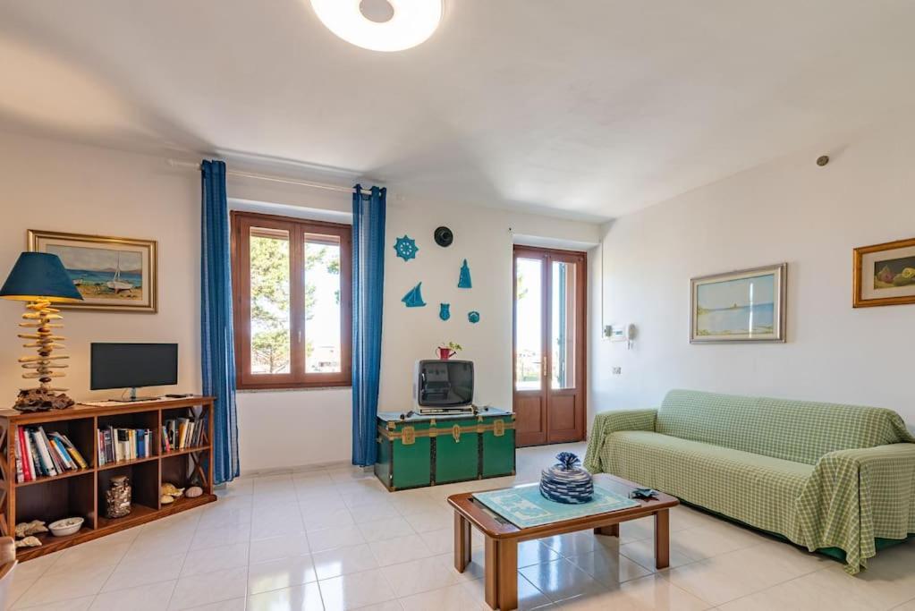 La Lampara - Casa Panoramica 4 Km Dalla Pelosa 스틴티노 외부 사진